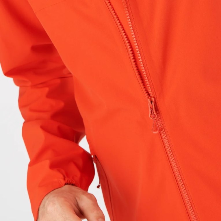 Salomon Essential Waterproof 2.5 L Men's Shell Jackets Orange | CA 54S13
